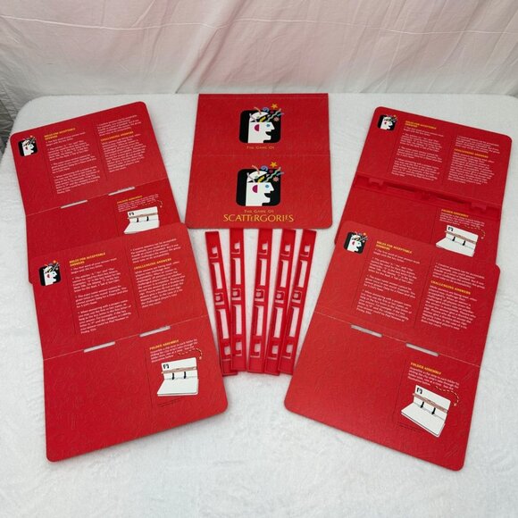 The Game of Scattergories Board Game Parker Brothers Hasbro 1998 100% Complete - Picture 4 of 10